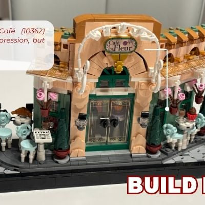 Build Review of LEGO Icons French Cafe (10362)