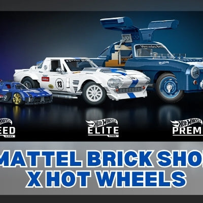 What's New in Mattel Brick Shop x Hot Wheels?