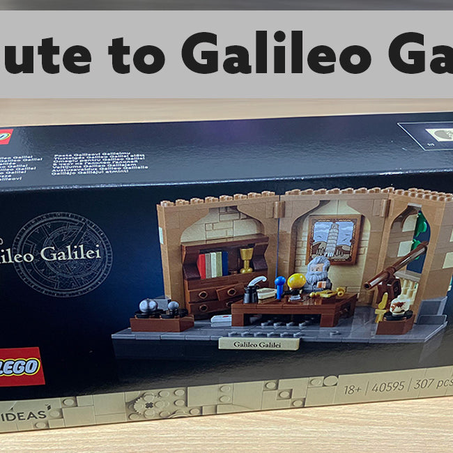 LEGO Ideas Tribute to Galileo Galilei 40595 Now Available as Gift With Purchase