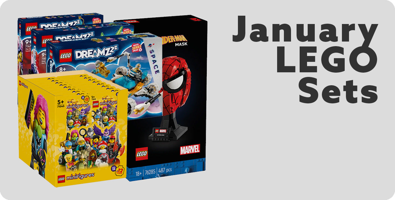 January 2024 LEGO Sets Revealed "“ Collectable Minifigures, DreamZzz, & Spider-Man Mask