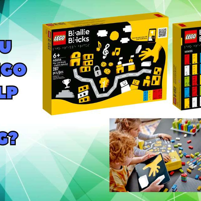 Talk About Learning Through Play, LEGO Braille Bricks Are Here