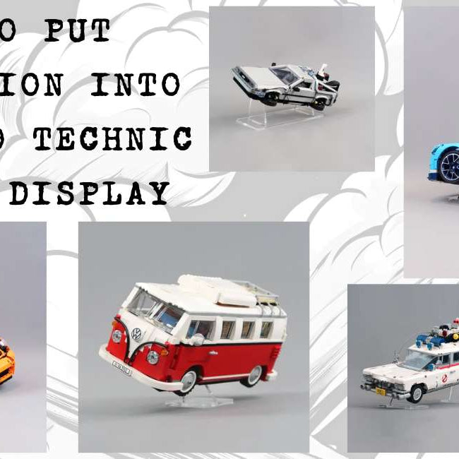 How to Make Your LEGO Technic & Creator Expert Vehicle Display Look Alive!