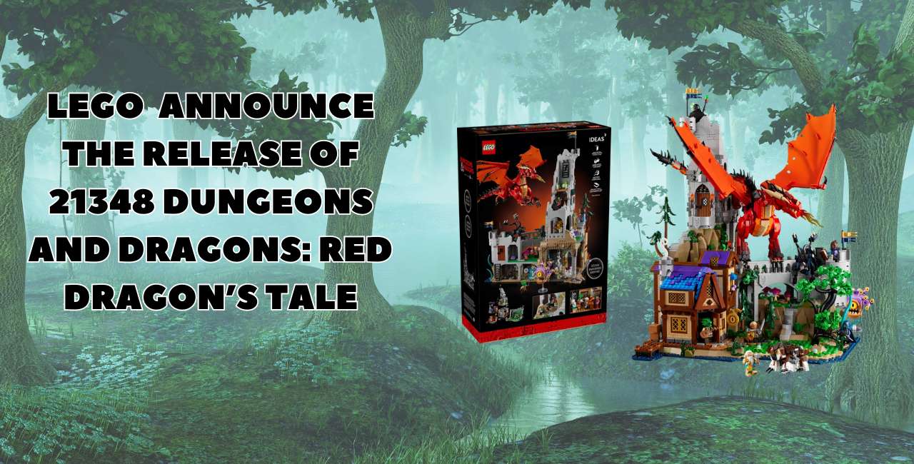 LEGO Announce the 21348 Dungeons & Dragons: Red Dragon's Tale