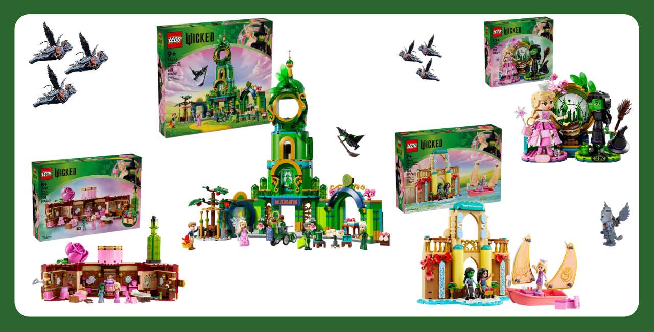 LEGO Casts A 'Wicked' Spell With Four New Movie Sets