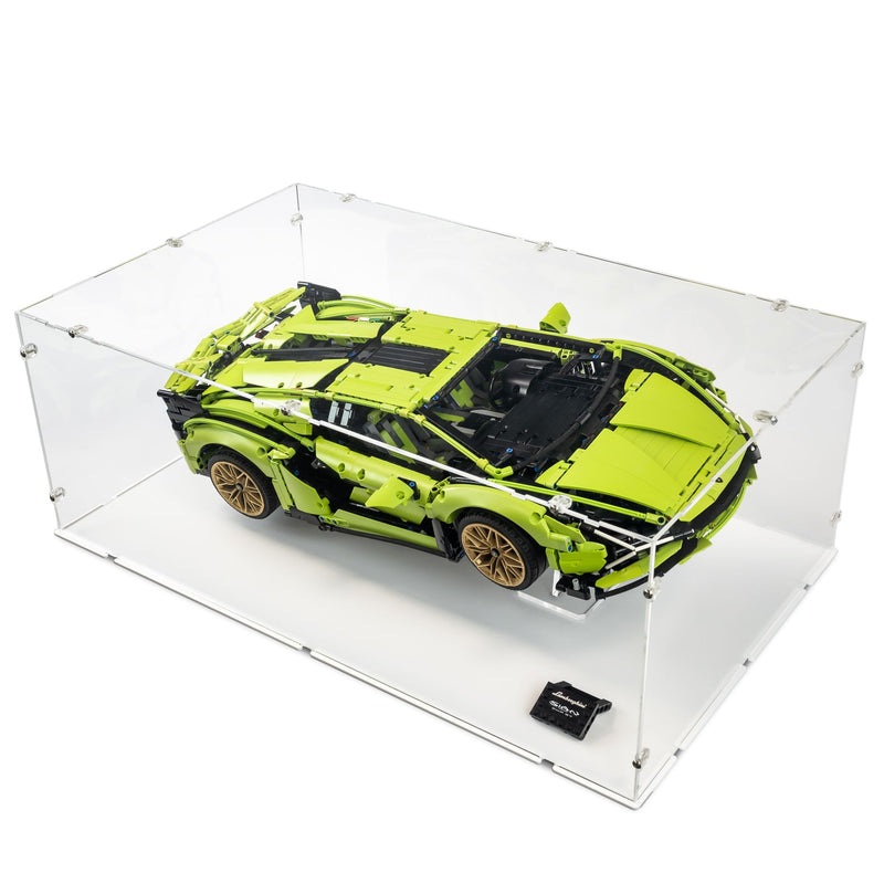 Lamborghini Sián FKP 37 XL Display Case for LEGO 42115