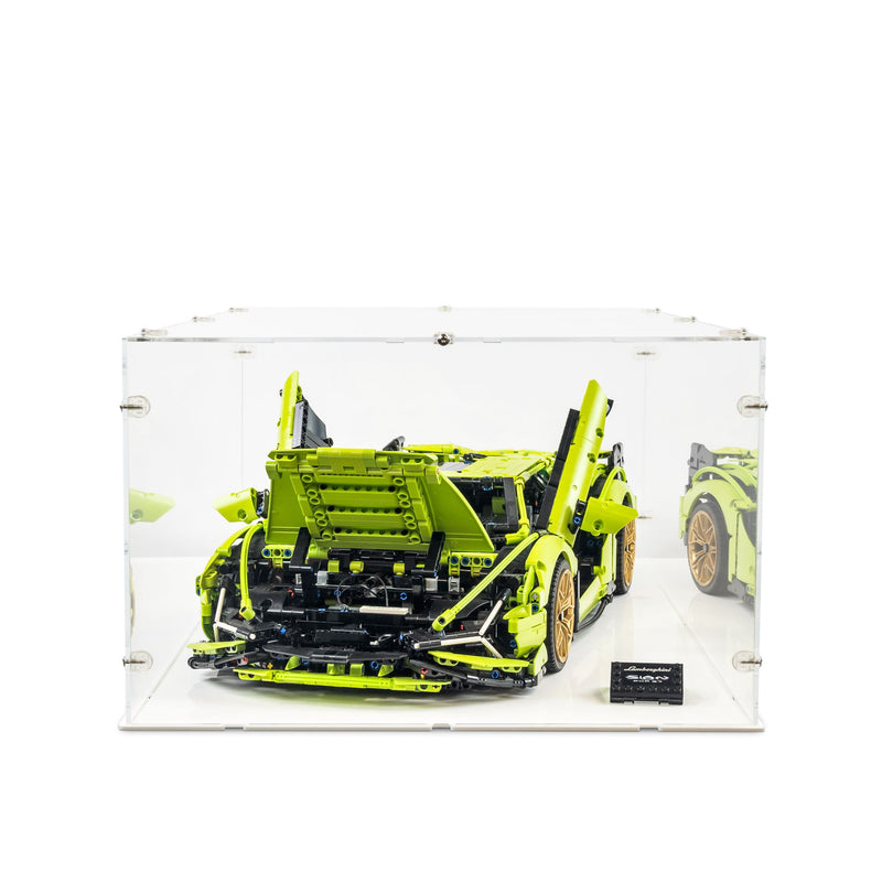 Lamborghini Sián FKP 37 XL Display Case for LEGO 42115