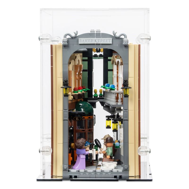 Sherlock Holmes: Book Nook Display Case for LEGO 10351 (Closed)