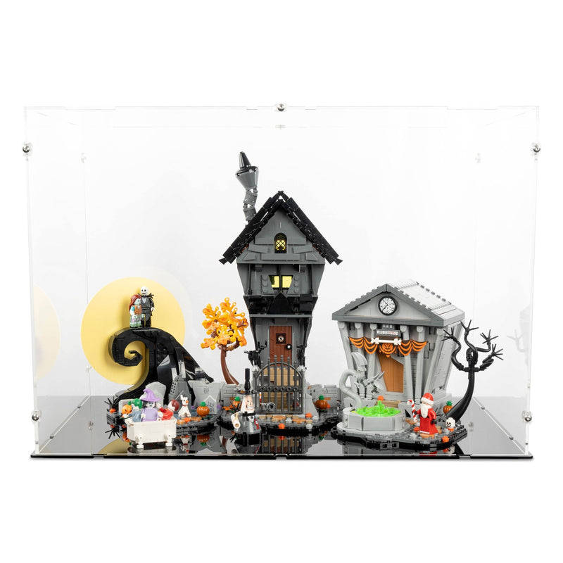 Tim Burton's The Nightmare Before Christmas Display Case for LEGO 21351