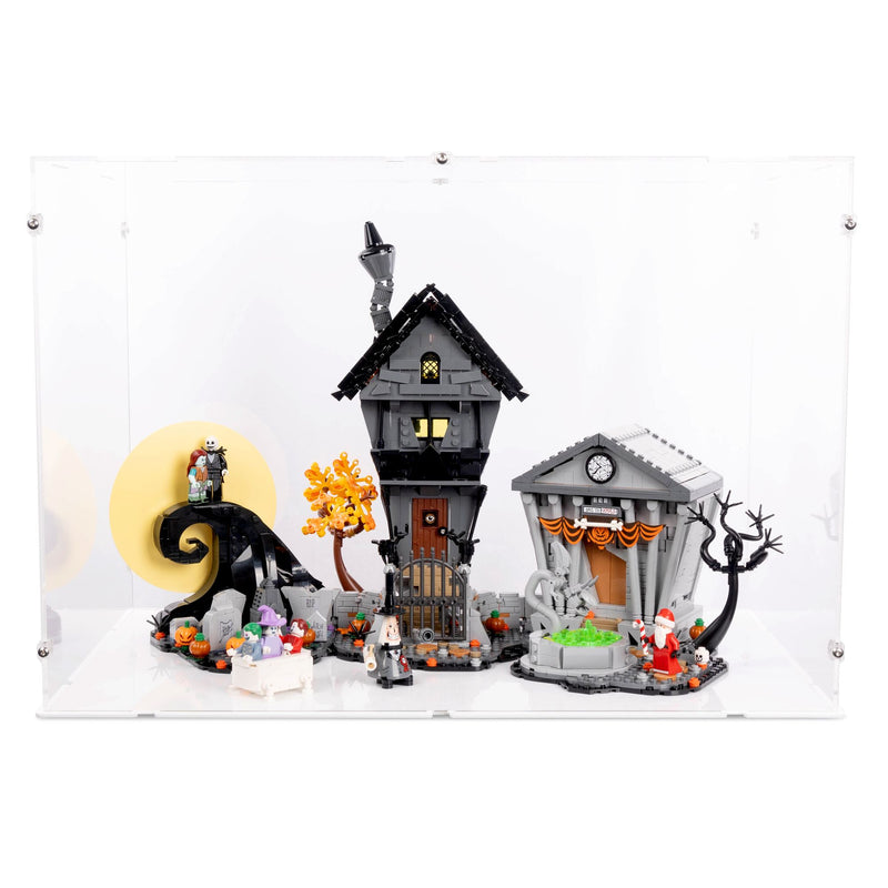 Tim Burton's The Nightmare Before Christmas Display Case for LEGO 21351