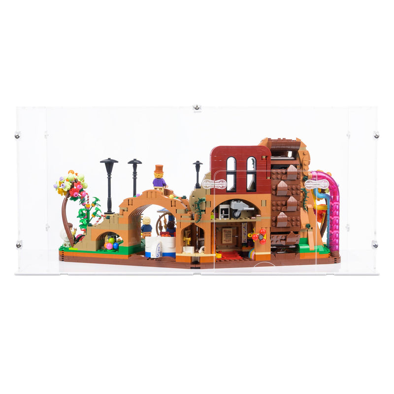 Willy Wonka and the Chocolate Factory Display Case for LEGO 21360