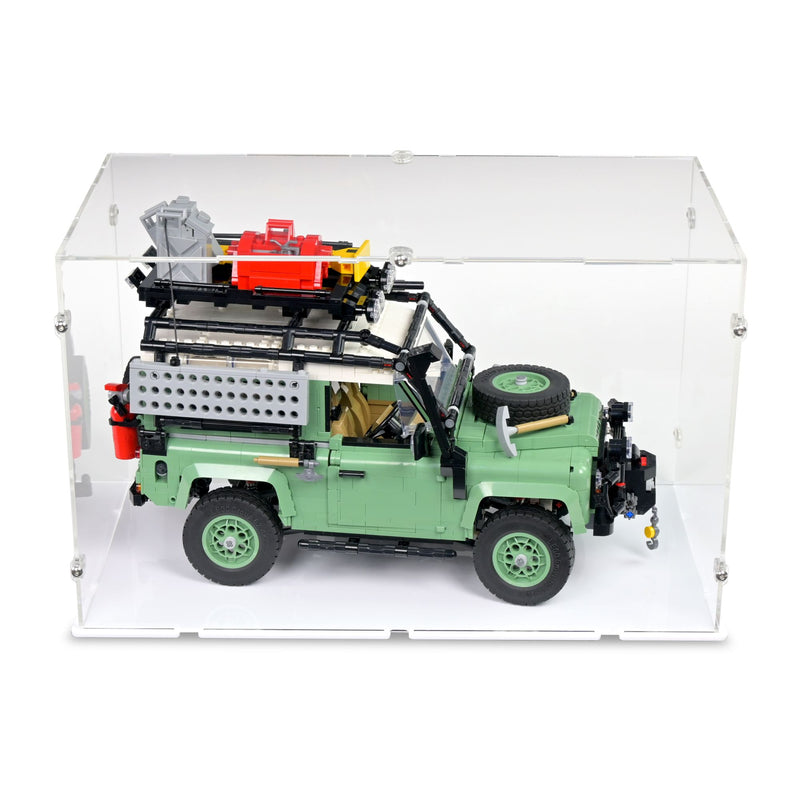 Land Rover Classic Defender 90 Display Case for LEGO 10317