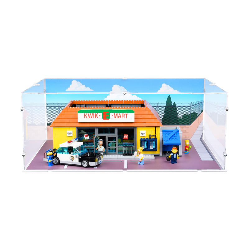 Kwik-E-Mart Display Case for LEGO 71016