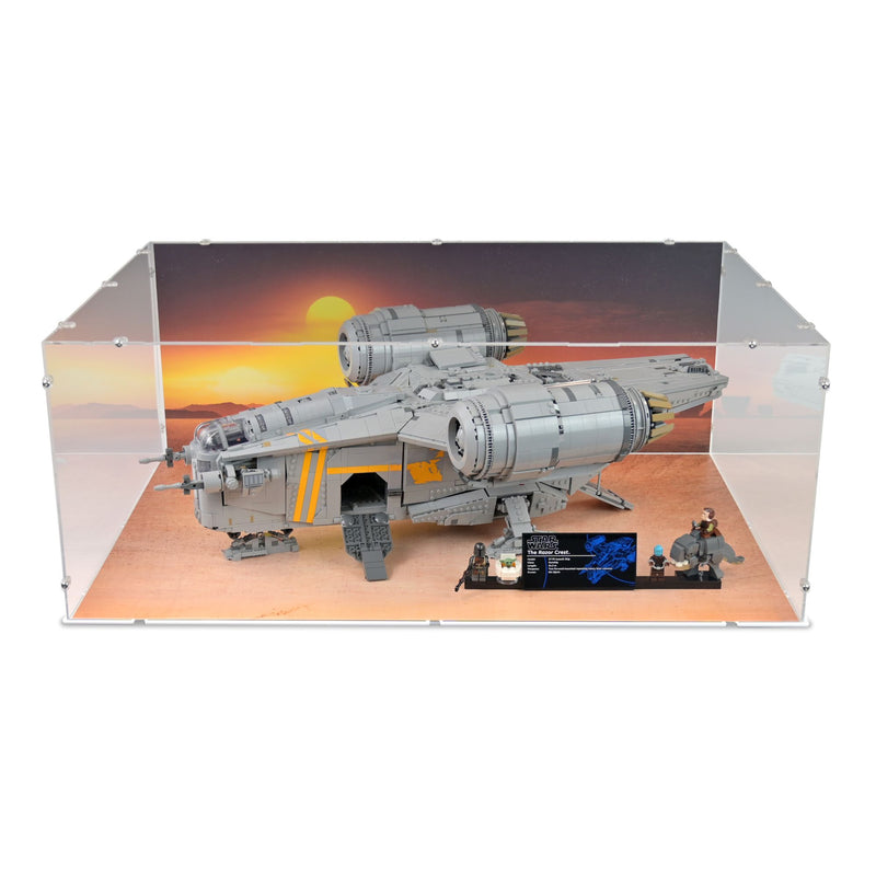 UCS The Razor Crest Display Case for LEGO 75331