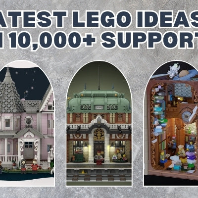 The Latest LEGO Ideas Sets With 10,000+ Supporters