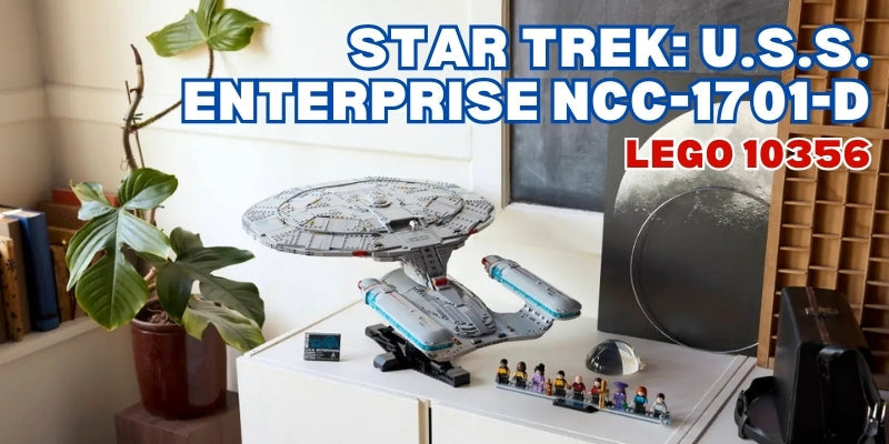 LEGO Star Trek USS Enterprise NCC-1701-D Boldly Goes Where No Brick Has Gone Before