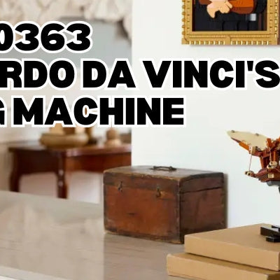 History Meets Hobby With LEGO ICONS 10363 Leonardo da Vinci's Flying Machine