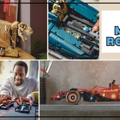 LEGO Round-Up - NEW Jurassic World and Formula 1 Display Sets