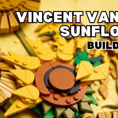 Build Review of LEGO Art Vincent van Gogh - Sunflowers (31215)