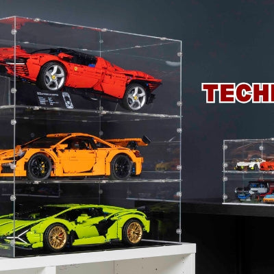 iDisplayit's LEGO Technic Cars Display Cases put the 'Super' in 'Supercar'