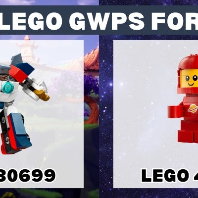 LEGO Gift With Purchase - Mini Ninja Combo Mech 30699 and Up-Scaled Baby Astronaut 40767