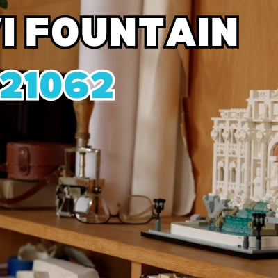 LEGO Trevi Fountain: Iconic Architecture, Stunning Statues and Clear Blue Water Make A True LEGO Landmark