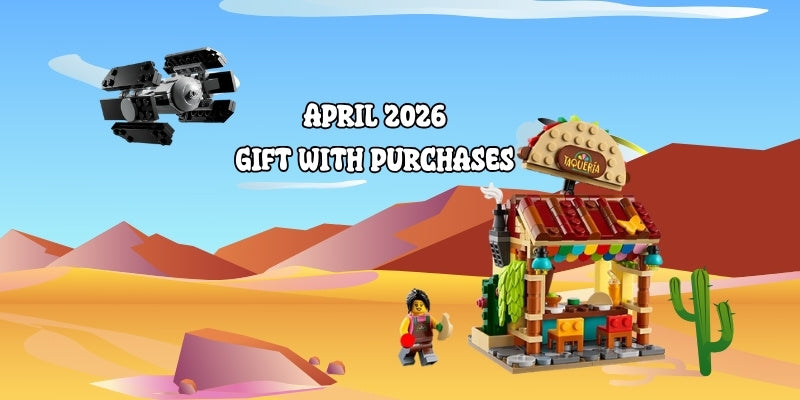 NEW LEGO April 2026 GWPs Round-Up