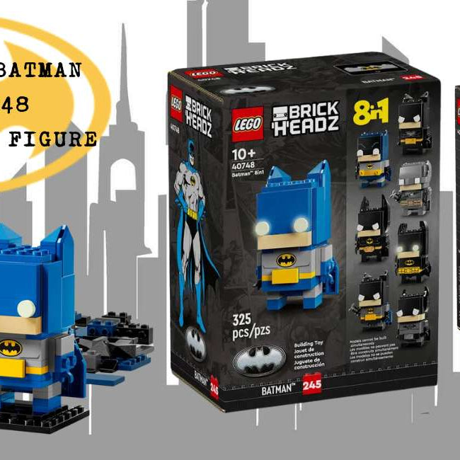 Eight LEGO Batman to Choose From - LEGO 8in1 40748 BrickHeadz Set