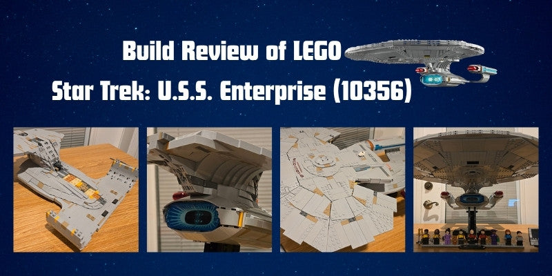 Build Review of LEGO Icons Star Trek: U.S.S. Enterprise NCC-1701-D (10356)