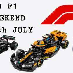We Are Gearing Up For The British F1 With LEGO F1 Vehicles