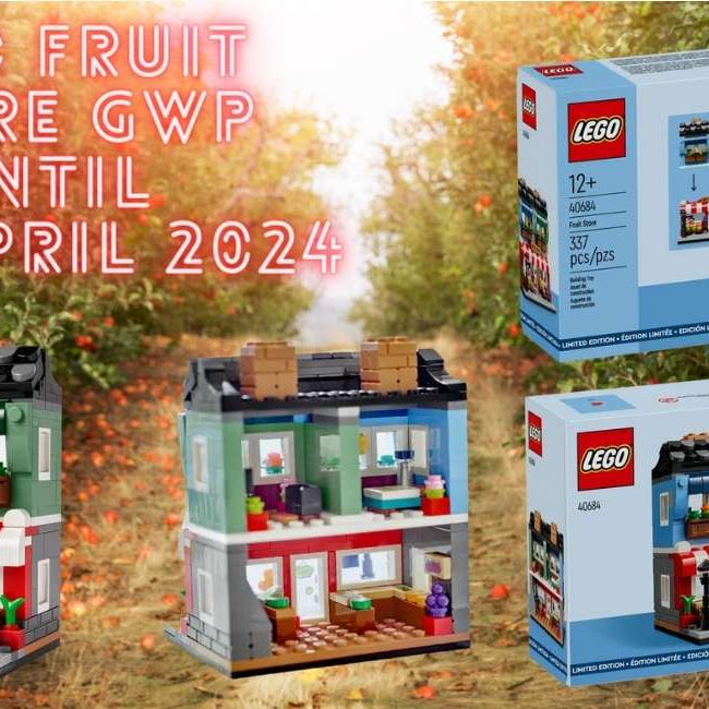 Taking a Quick Look At the LEGO Insiders GWP - 40684 Fruit Store