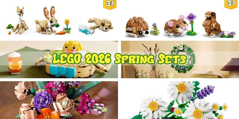 Spruce up your home with some Spring LEGO sets for 2026