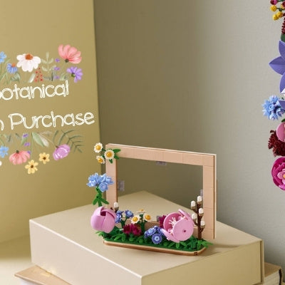LEGO Botanicals Floral Picture Frame GWP (40916) is pretty as a picture!