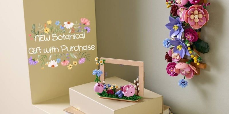 LEGO Botanicals Floral Picture Frame GWP (40916) is pretty as a picture!