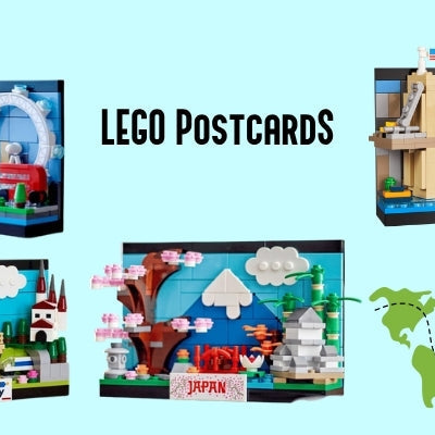 LEGO Postcards sets: The perfect souvenir ideas while travelling this summer!