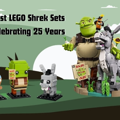 First LEGO Shrek Sets Celebrate 25 Years of the All-Star Ogre
