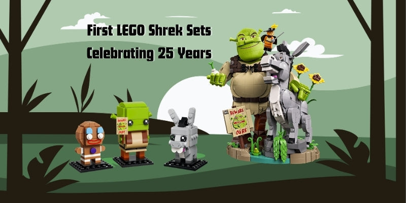 First LEGO Shrek Sets Celebrate 25 Years of the All-Star Ogre