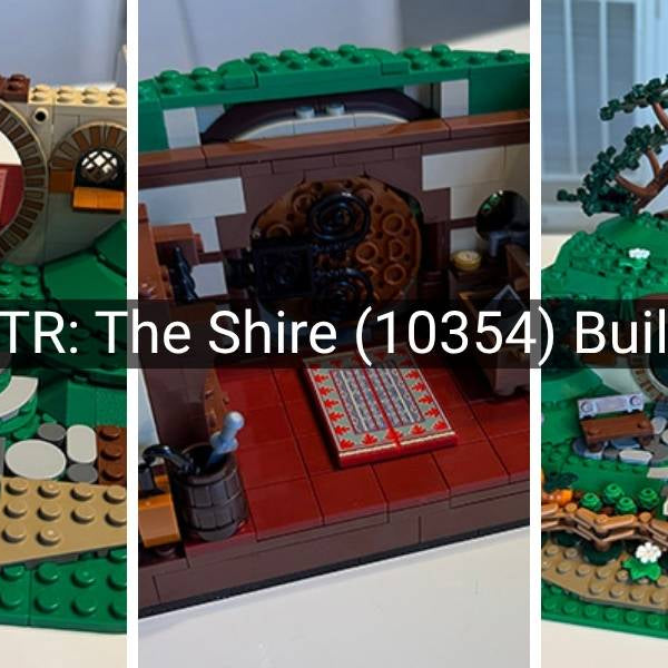 Build Review of LEGO LOTR The Shire (10354) and Preview of LEGO LOTR Minas Tirith (11377)