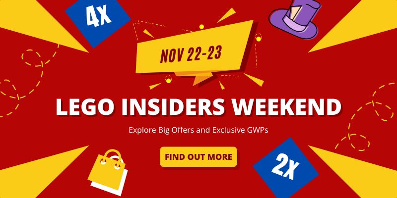 LEGO Insiders Weekend November 2025 - What's On Offer?