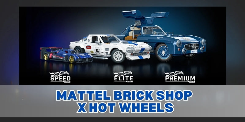 What's New in Mattel Brick Shop x Hot Wheels? — iDisplayit.com