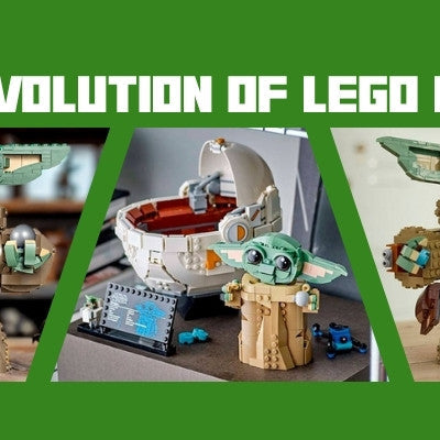 The Mandalorian: The Evolution of Grogu LEGO Sets