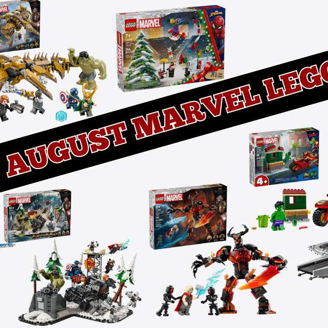 We Assembled A List Of All August 2024 LEGO Marvel Releases