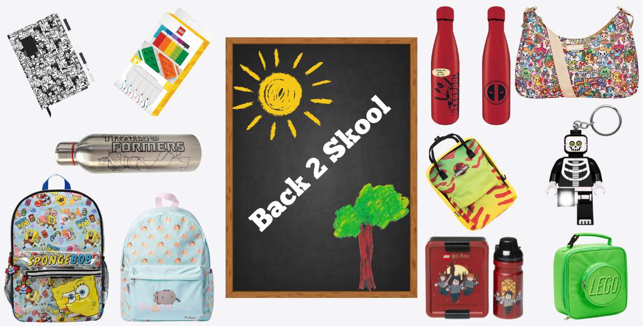 Must Have Back-to-School Supplies: Embrace Your Child's Fandom Of LEGO, Harry Potter, DC and More