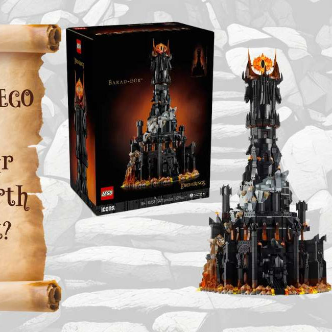 Build Review of LEGO 10333 Lord Of The Rings: Barad-dur