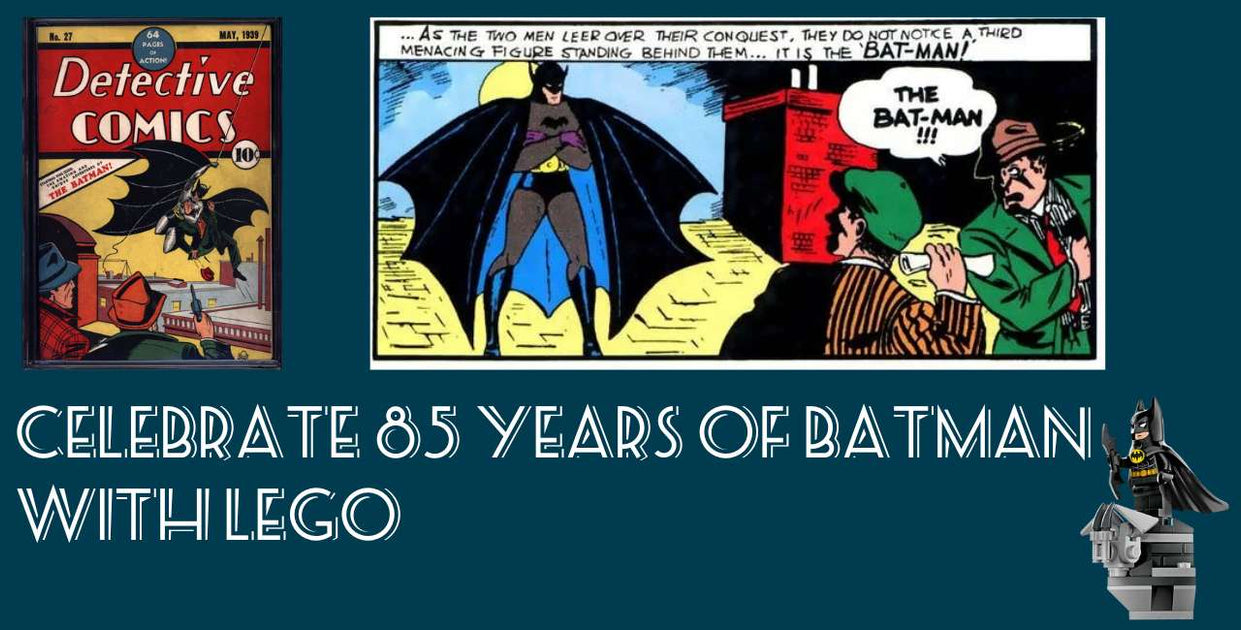 LEGO, Batman, anniversary, 85, Detective Comics, DC — iDisplayit.com