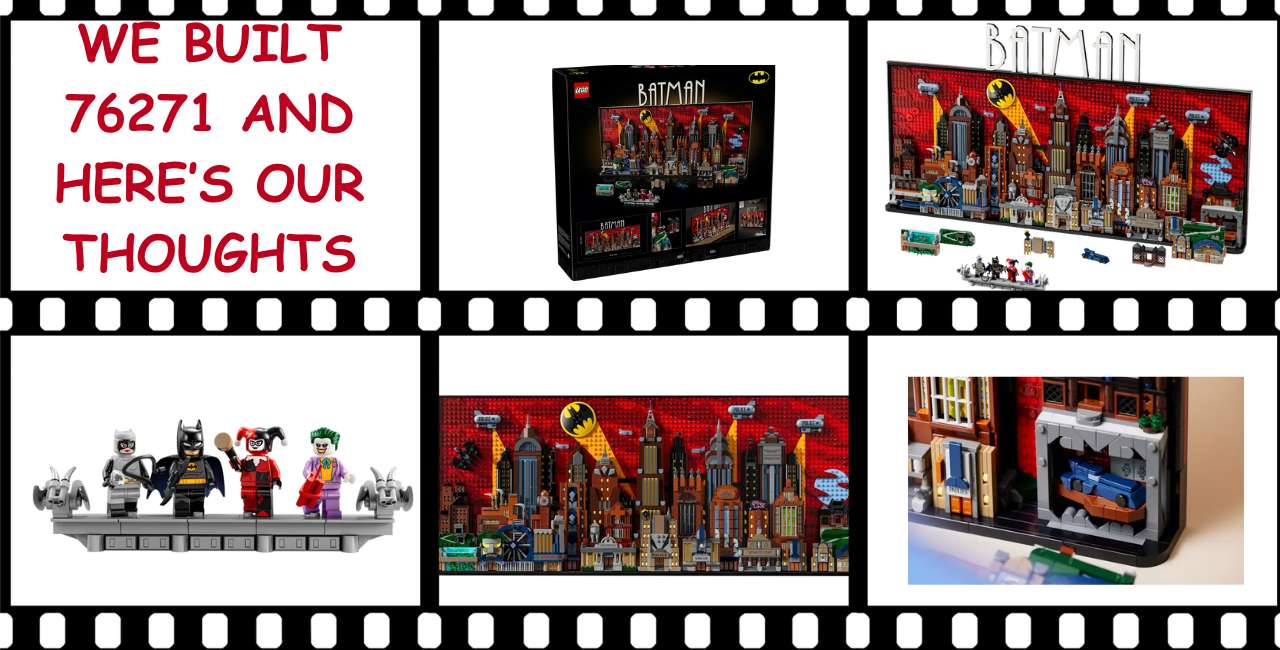 We Built 76271 LEGO Batman: The Animated Series Gotham City