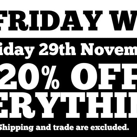 iDisplayit Are Taking 20% Off Everything This Black Friday Weekend