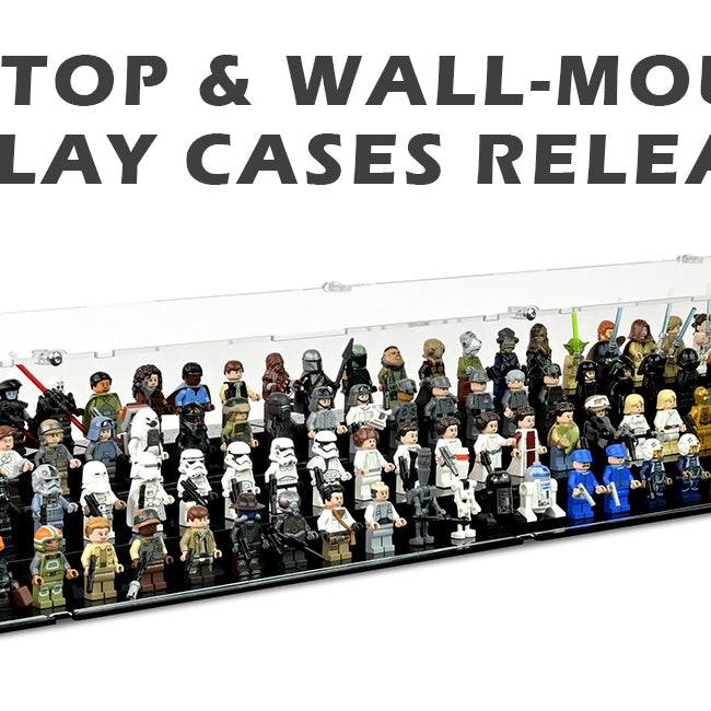 Introducing Our New LEGO Minifigure Display Case Range