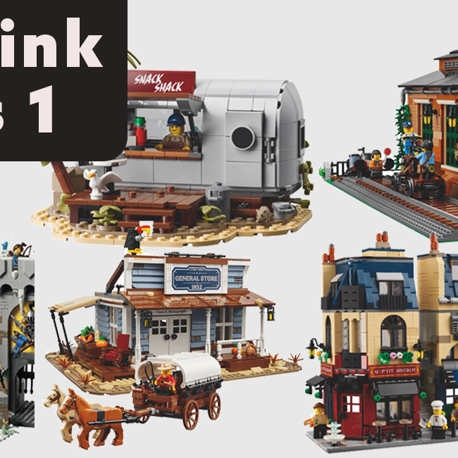 Five New Bricklink Designer Programme Sets Now Available to Pre-Order
