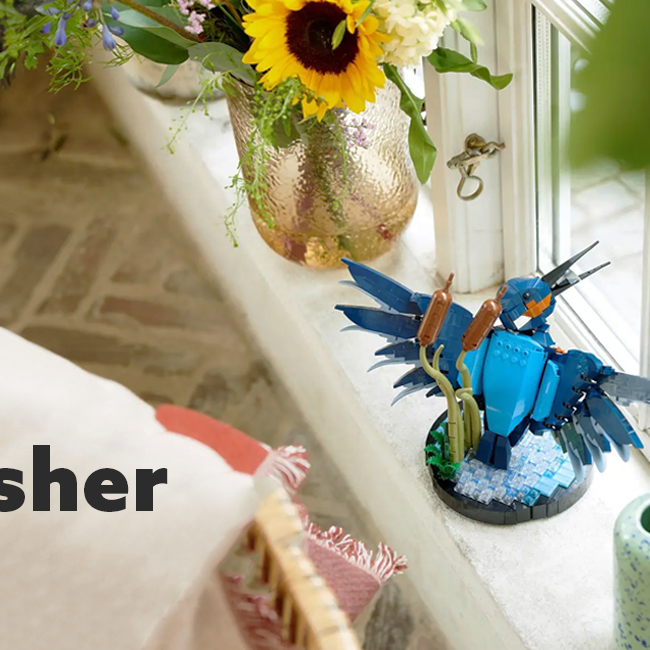 LEGO Reveal "“ Icons Kingfisher Bird 10331