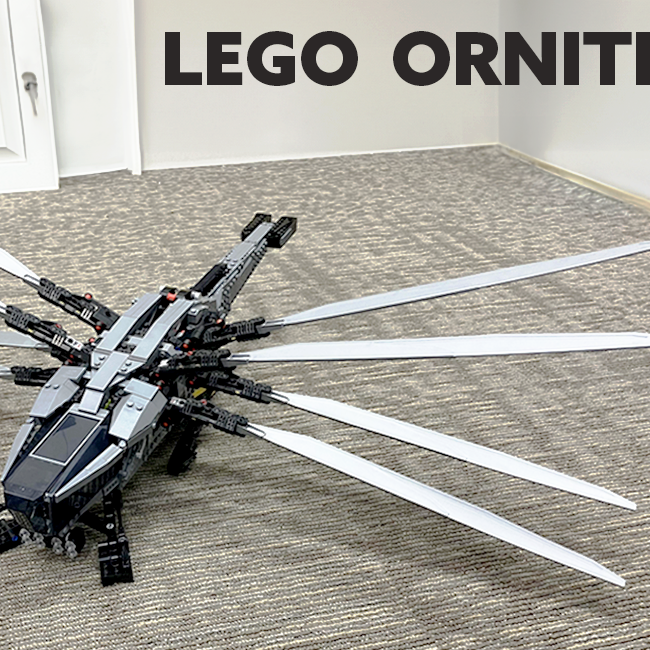 LEGO Review - Dune Atreides Royal Ornithopter 10327